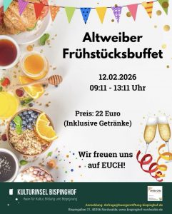 Altweiber-Frühstücksbuffet